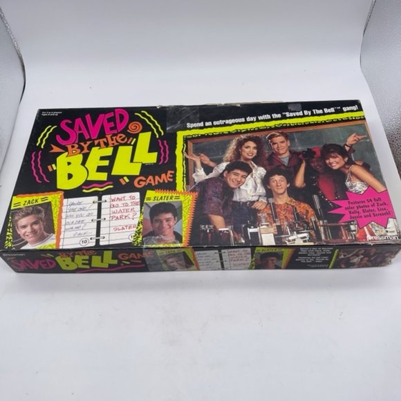 Games Vintage Saved By The Bell Board Game 1992 Poshmark